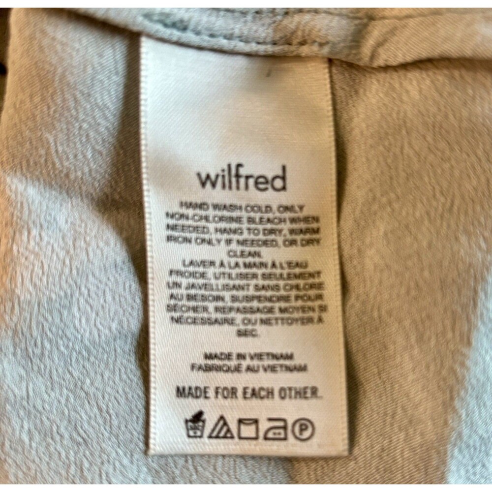 Aritzia Wilfred Bellow Green Floral Midi Adjustable Sundress Dress Size Small - Picture 6 of 8